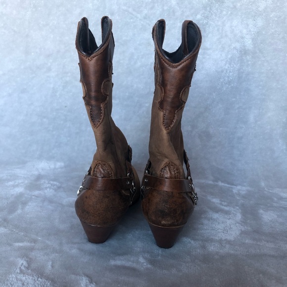 Brown western boots! - Picture 4 of 5